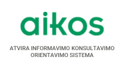 AIKOS – atvira inf​​ormavimo, konsultavimo ir orientavimo sistema, ku​rios pagrindinis tikslas – teikti informaciją apie​ mokymosi galimybes Lietuvoje